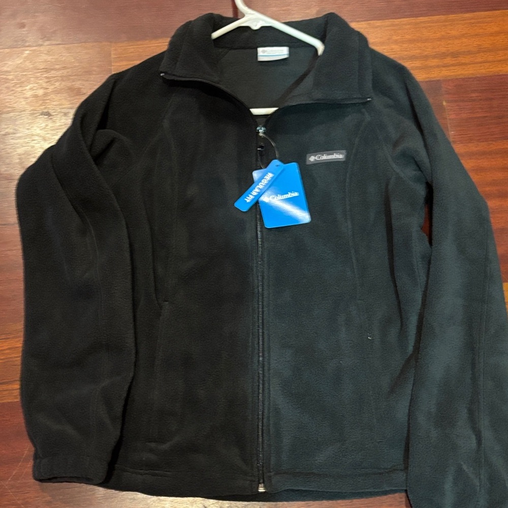Columbia Women Black Fleece Jacket